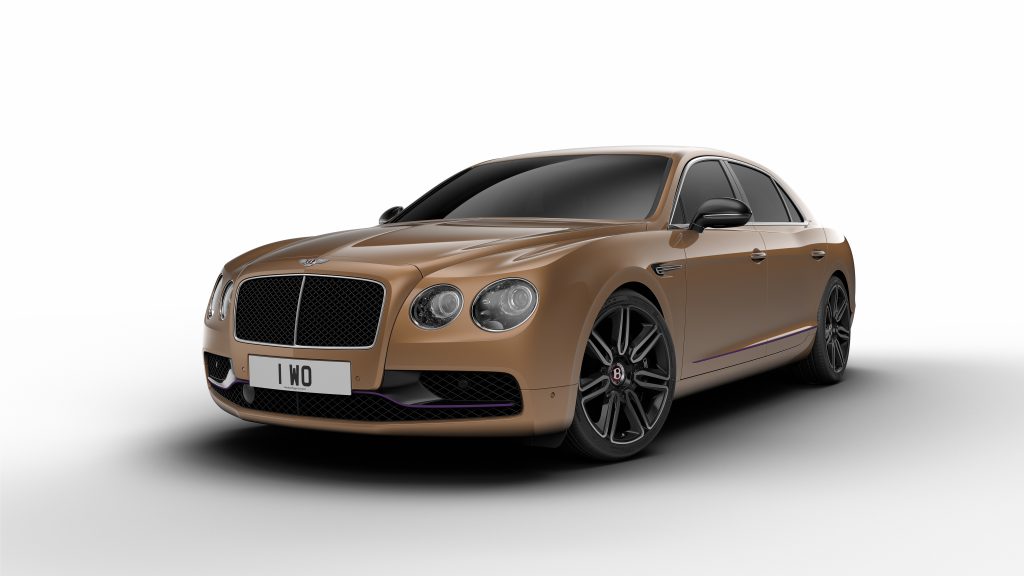 Flying Spur Design Series - Bentayga Bronze and Azure Purple